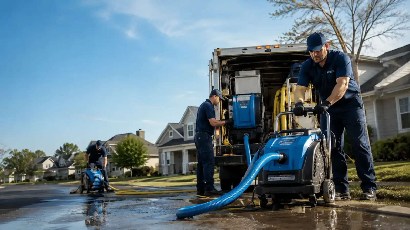 Flood Damage Cleanup in Congress, AZ